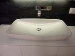 bagno stile moderno con mobile in corian, design fc arredamenti